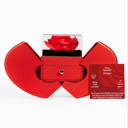 Imagine her smile when she opens this stunning Love Knot Necklace, beautifully paired with a heartfelt message card: